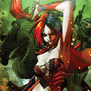 DC Comics Harley Quinn Suicide Squad Vol 1 Cover New 52 Wii (Includes 1 Controller) Skin